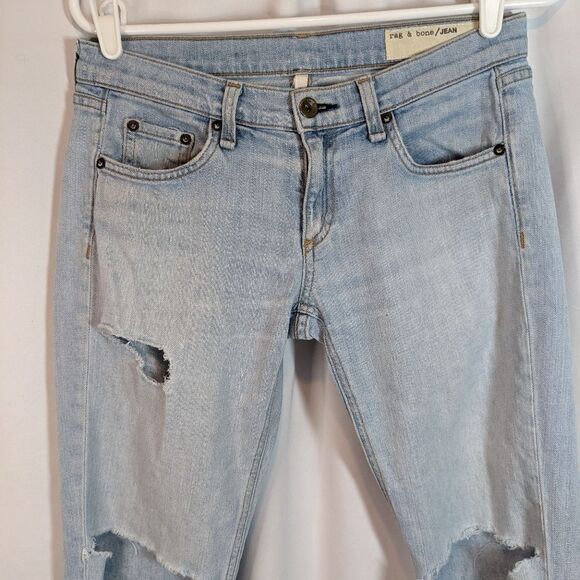 Rag & Bone The Dre Low Rise Jeans - Picture 2 of 16